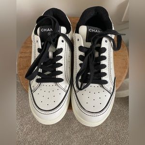 Chanel gently used size 37 sneakers
